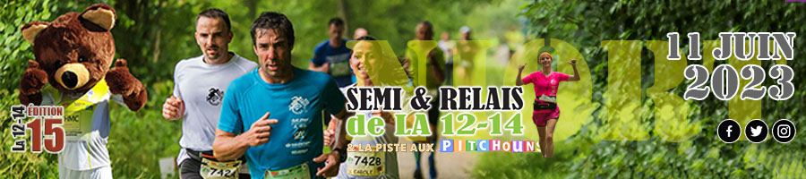 Visuel - Nouveau site Internet pour la course "SEMI & RELAIS de LA 12-14" de Niort